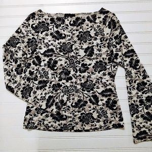 The Limited floral long-sleeved tee